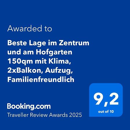 Beste Lage Im Zentrum Und Am Hofgarten 150Qm Mit Klima, 2Xbalkon, Aufzug, Familienfreundlich Bayreuth Kültér fotó